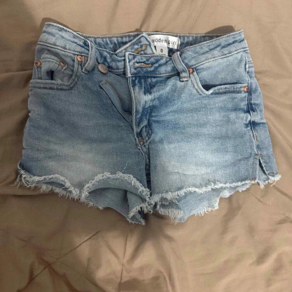 Madden Girl Short, Denim Jeans Size 0